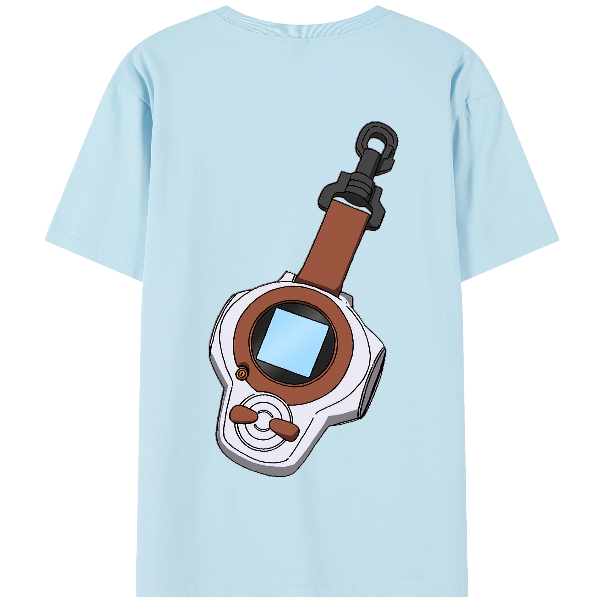 （画像用） Digimon デジタルモンスター/デジモン 綿100％半袖Tシャツ（背面プリント）